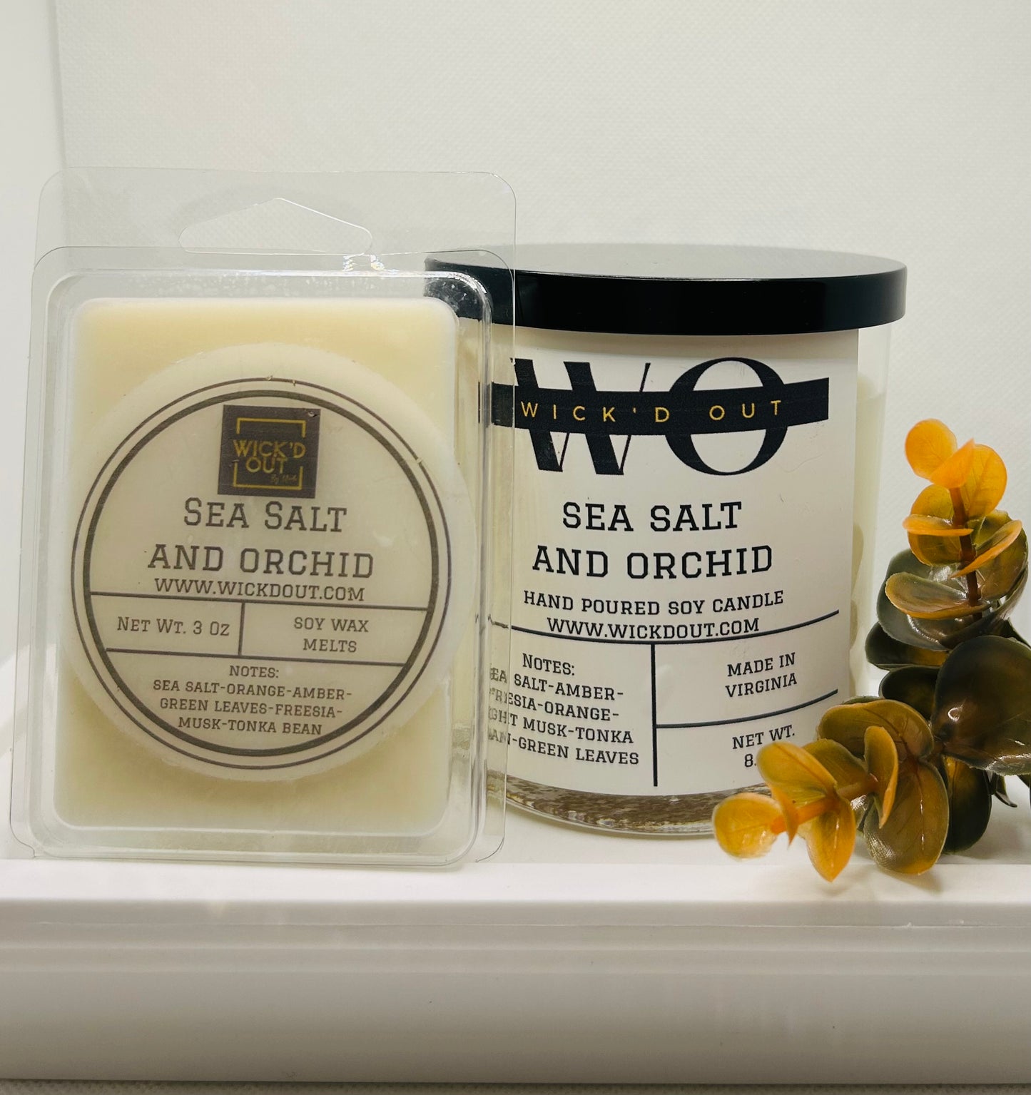 Sea Salt and Orchid